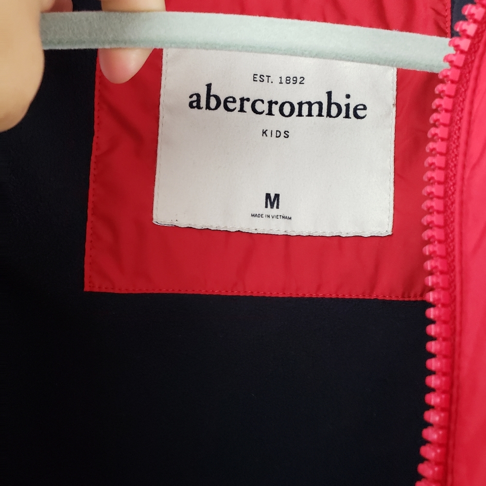 Abercrombie Kids Jacket M Red for boy or girl - Picture 4 of 8